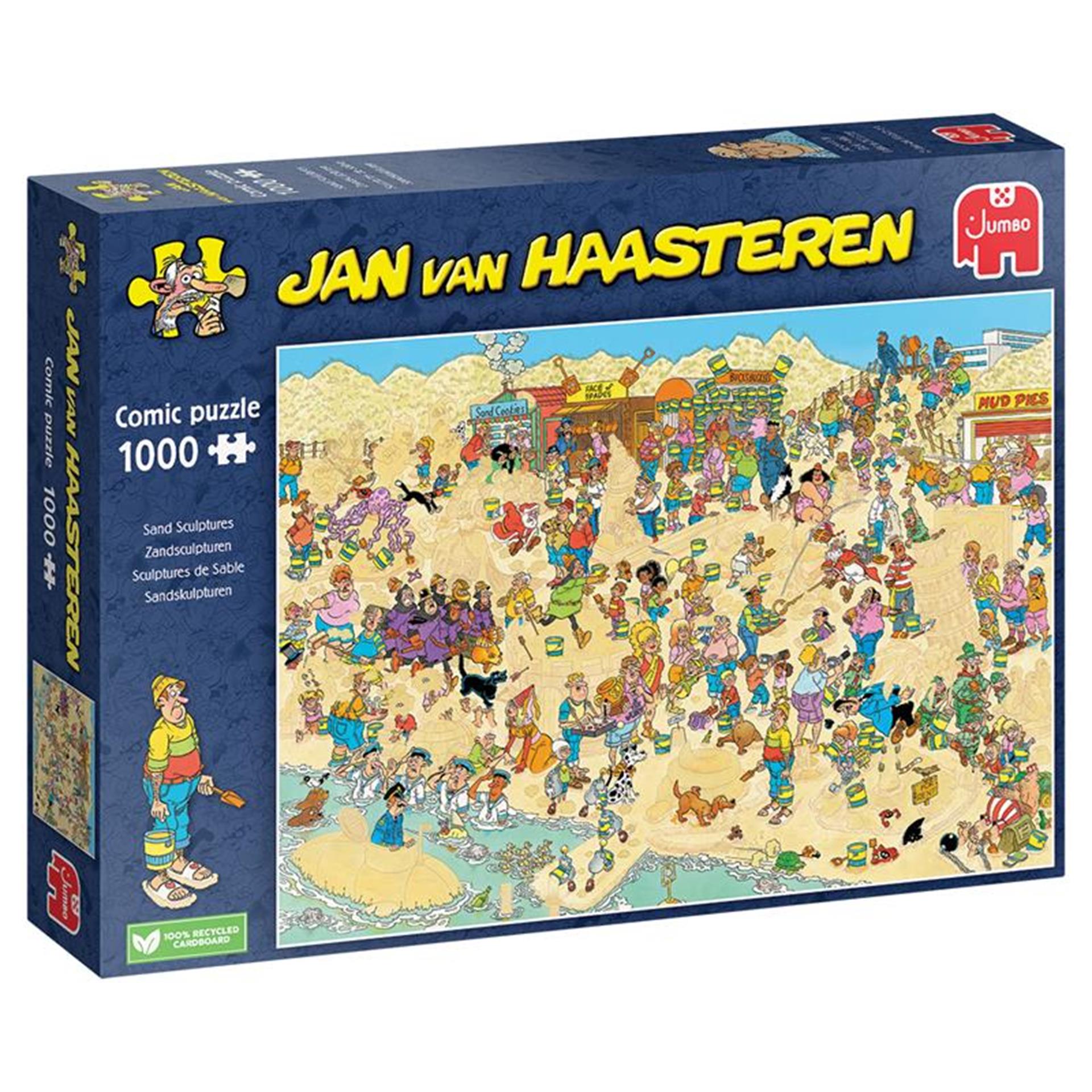 Jan van Haasteren Legpuzzel - Zandsculpturen, 1000st.