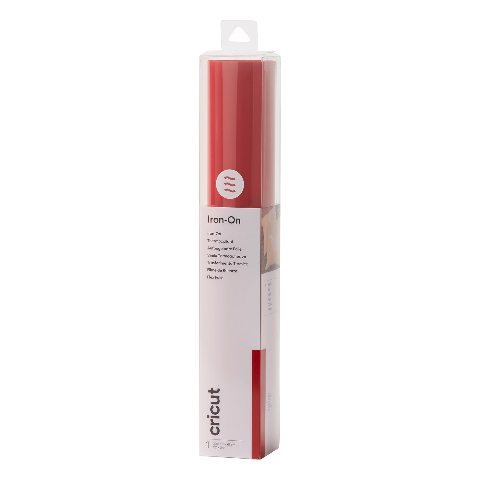 Cricut • everyday iron-on rood