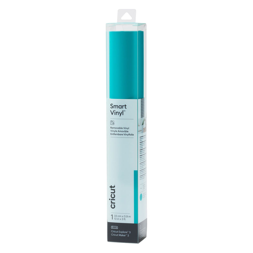 Cricut • smart vinyl verwijderbaar 91x33cm turquoise