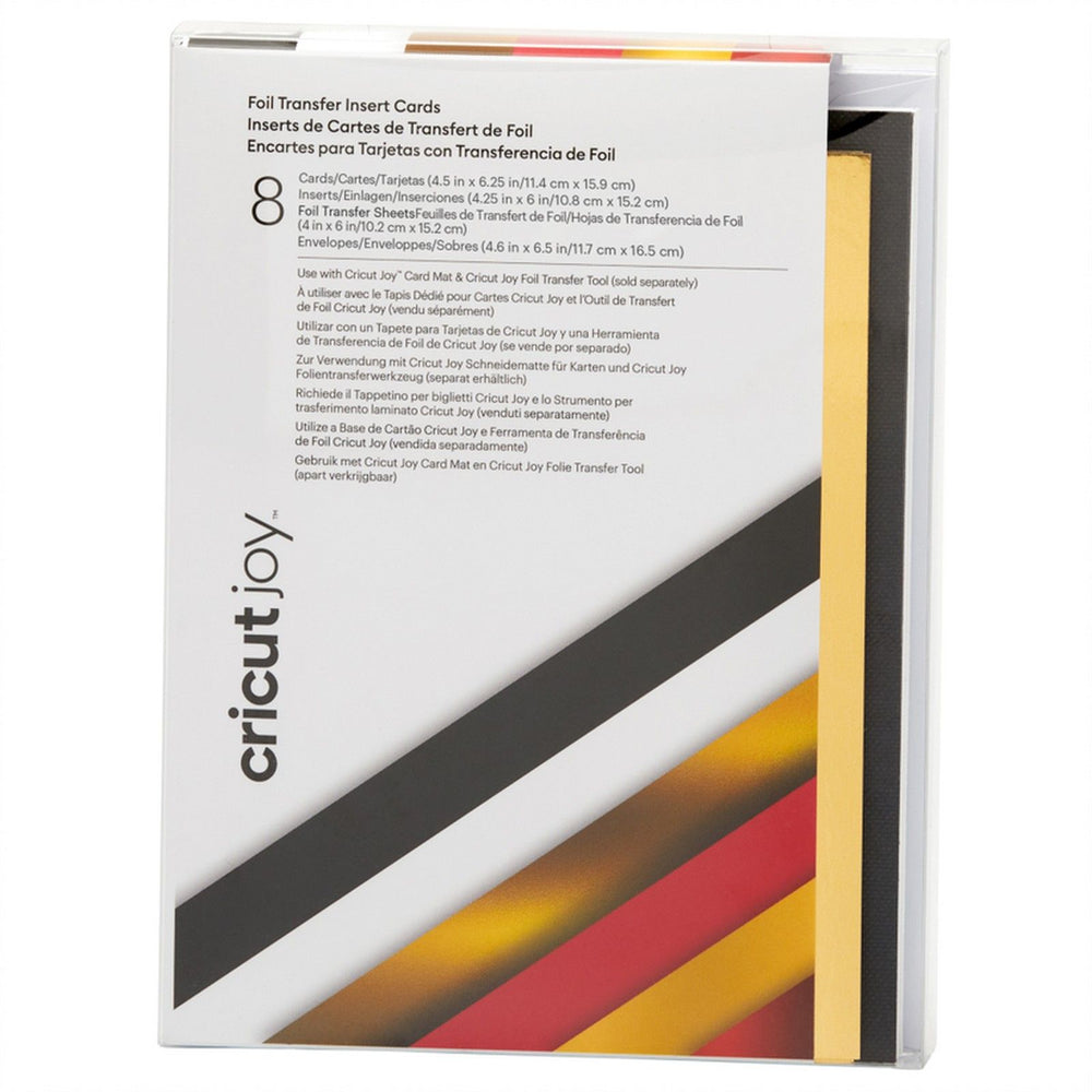 Cricut joy • insert cards foil royal flush a6