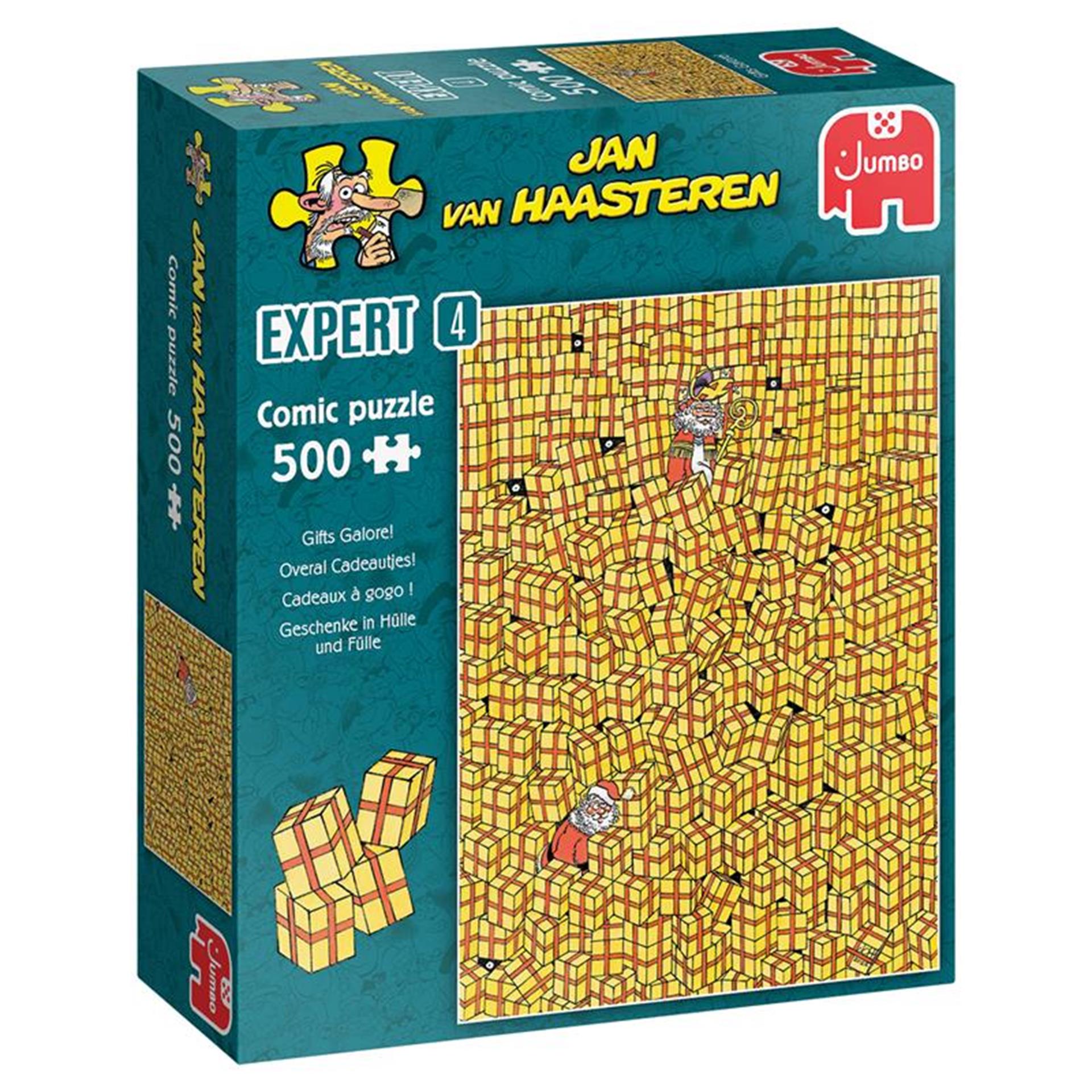 Jan van Haasteren Legpuzzel Expert 4 Totaal Cadeautjes!, 500
