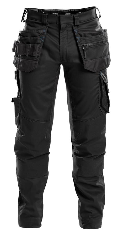 Dassy broek flux p k zwart 62