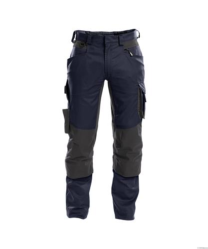 Dassy broek dynax nachtblauw antraciet 50