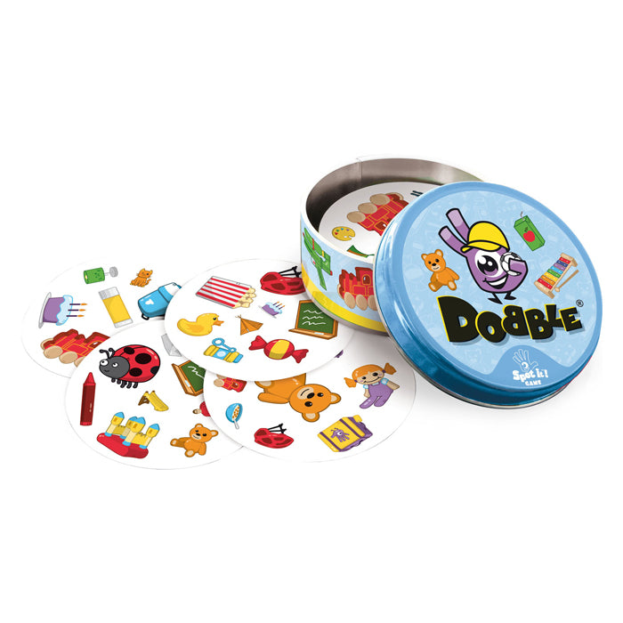 Asmodee zygomatic dobble kids kaartspel - snel spel met dieren voor kinderen