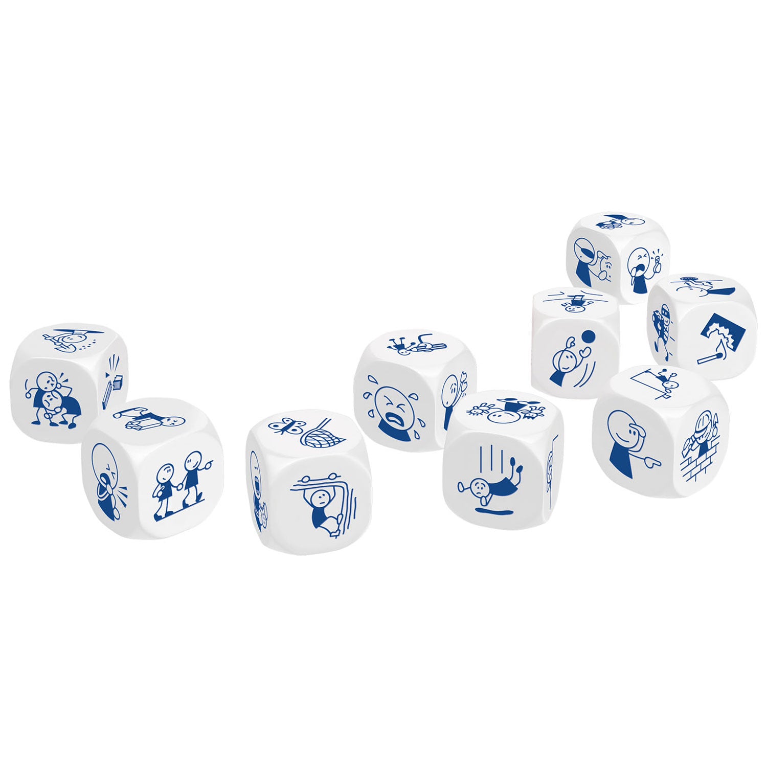 Rory's Story Cubes dice game actions - creative family game.