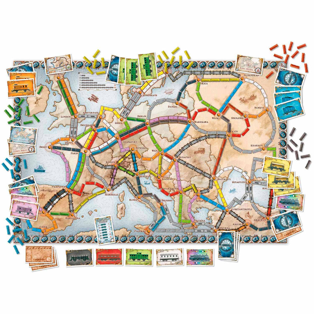 Tactic ticket to ride europe bordspel