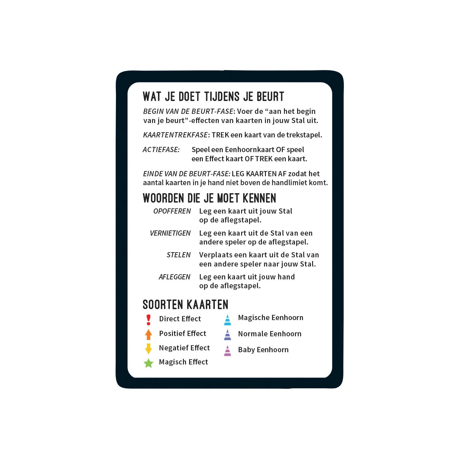 Asmodee Onstabiele Eenhoorns NL