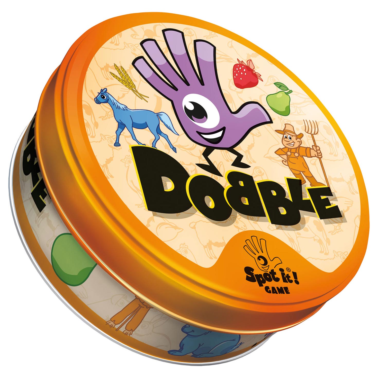 Dobble boerderij kaartspel vanaf 4 jaar 2-5 spelers
