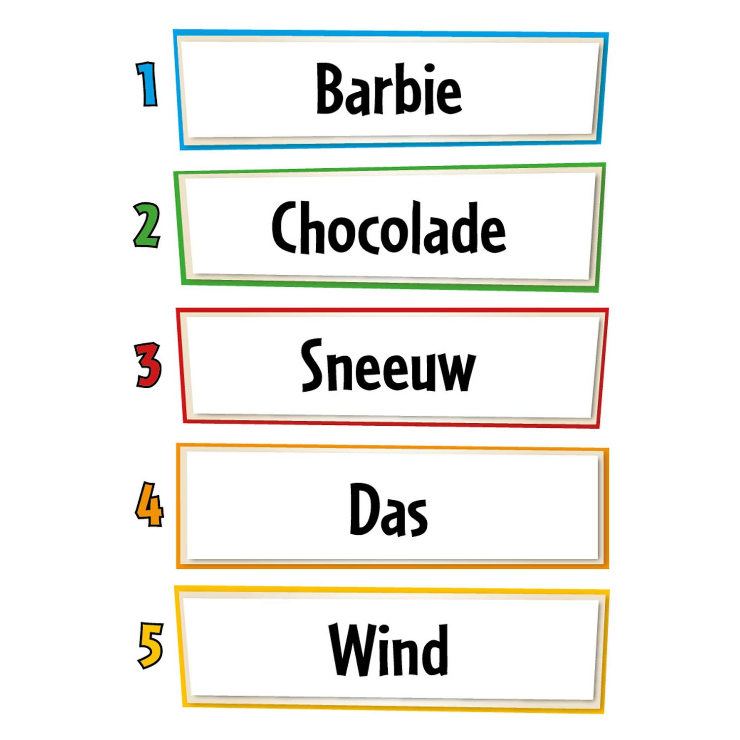 Asmodee just one kaartspel