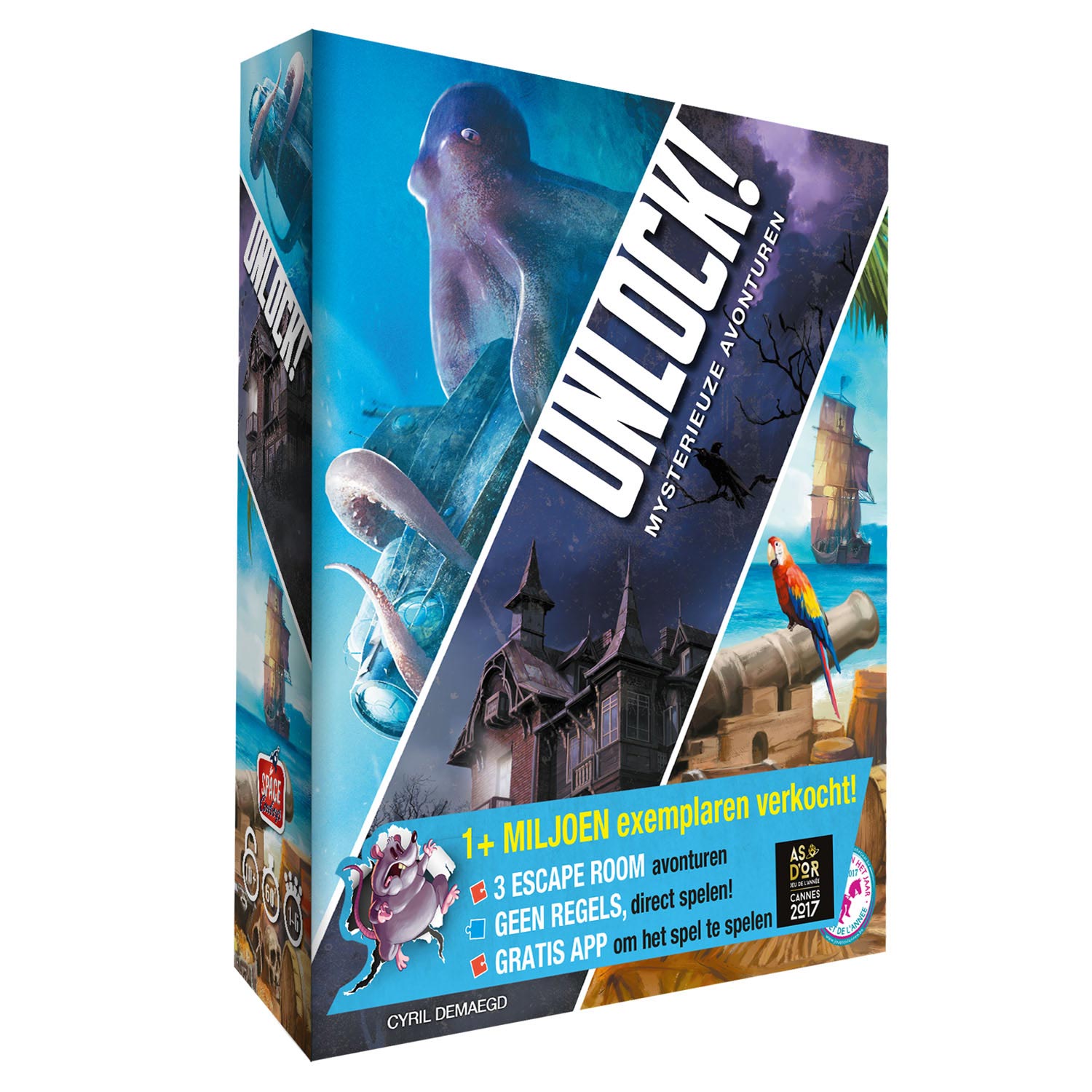 Asmodee Ontgrendel! 2 Mysterieuze Avonturen