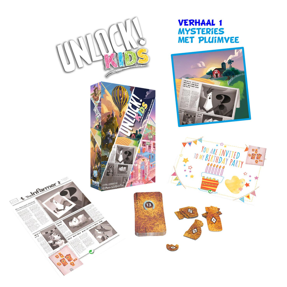 Asmodee Ontgrendel! Avonturen van detectives