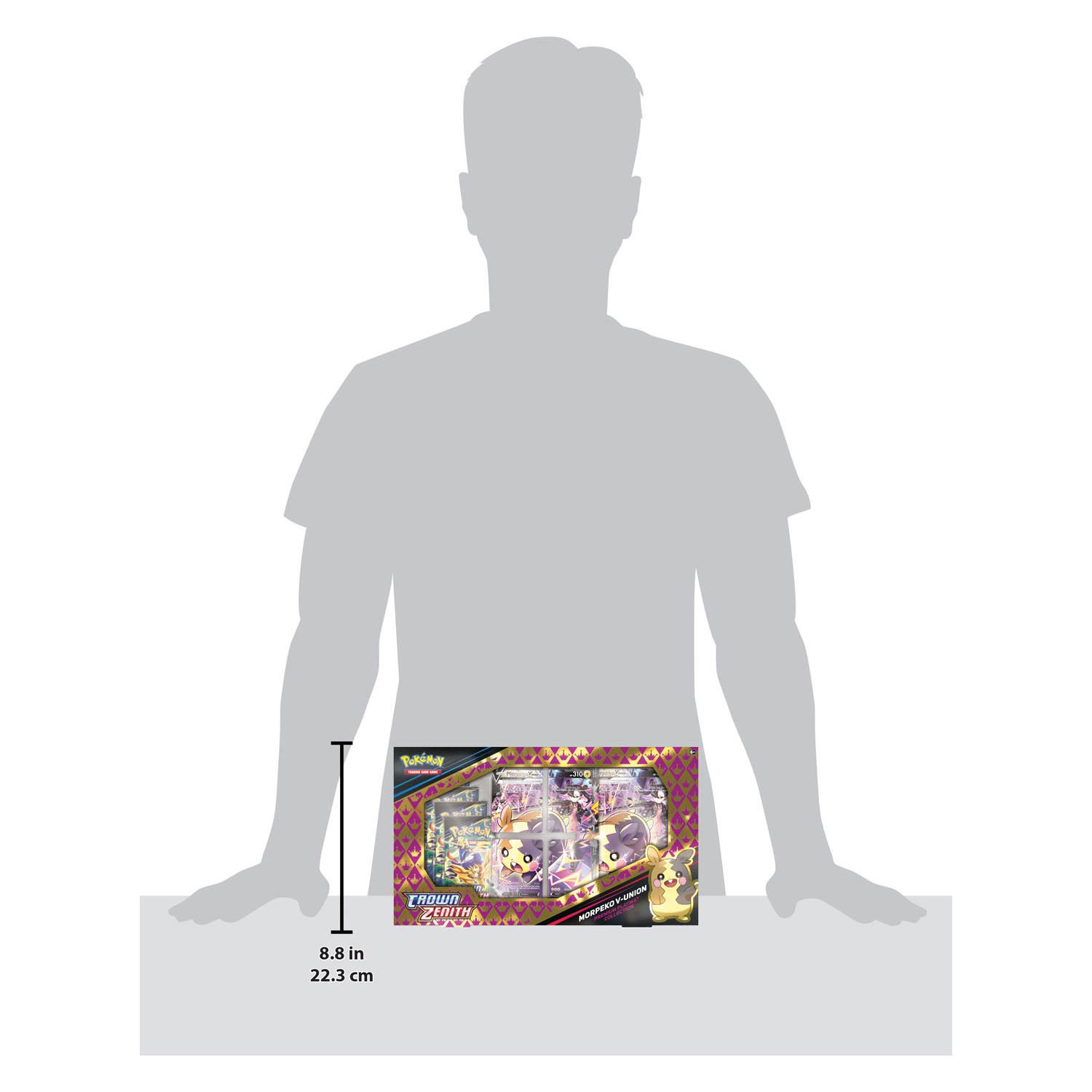 Pokémon TCG Crown Zenith Morpeko V-Union Box