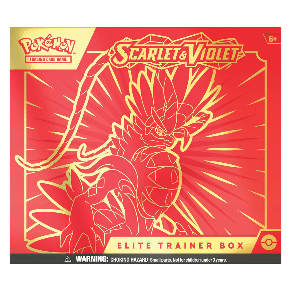 Pokémon TCG Scarlet Violet Elite Trainer Box - Koraidon