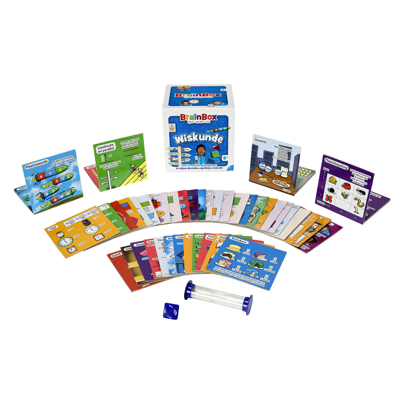 Bezzerwizzer brainbox wiskunde bordspel