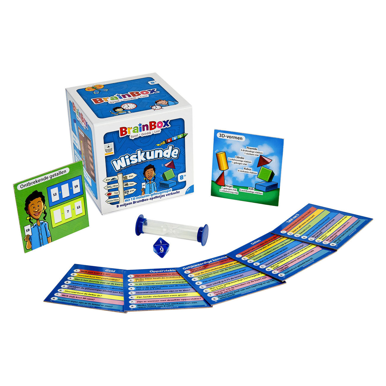 Bezzerwizzer brainbox wiskunde bordspel