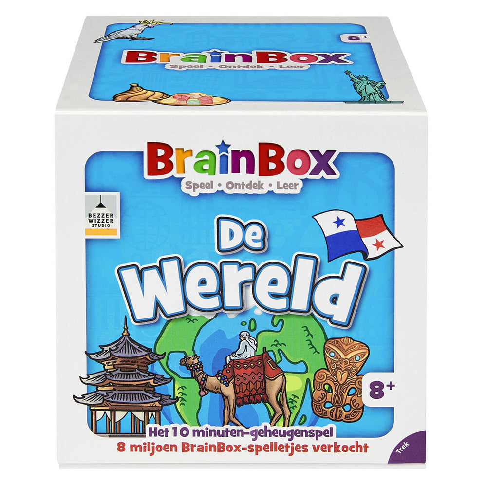 Asmodee brainbox de wereld bordspel
