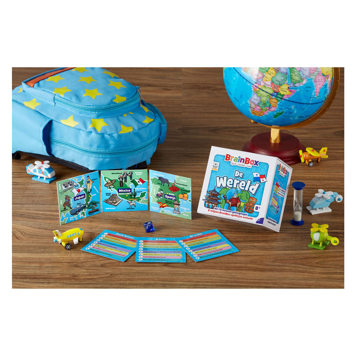 Asmodee brainbox de wereld bordspel