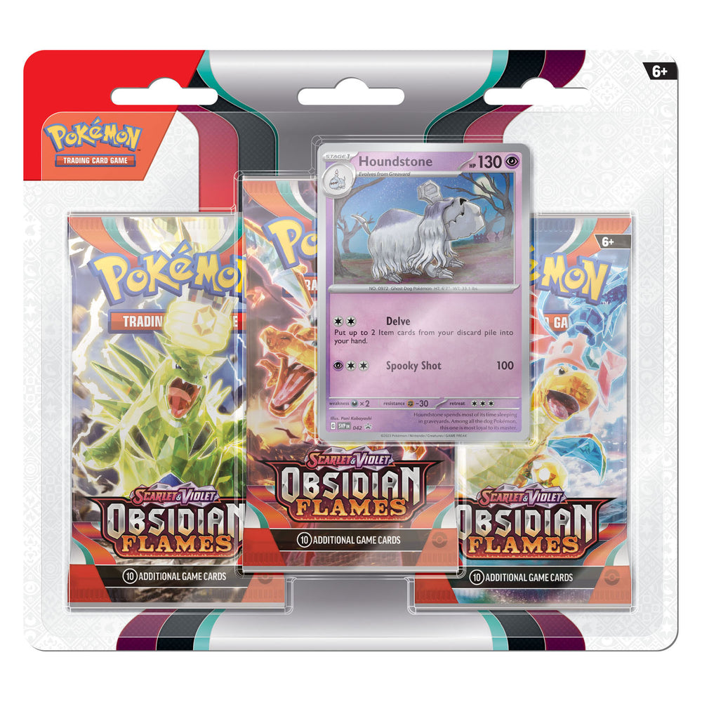 Pokémon TCG SV Obsidian Flames Boosterblister - Houndstone