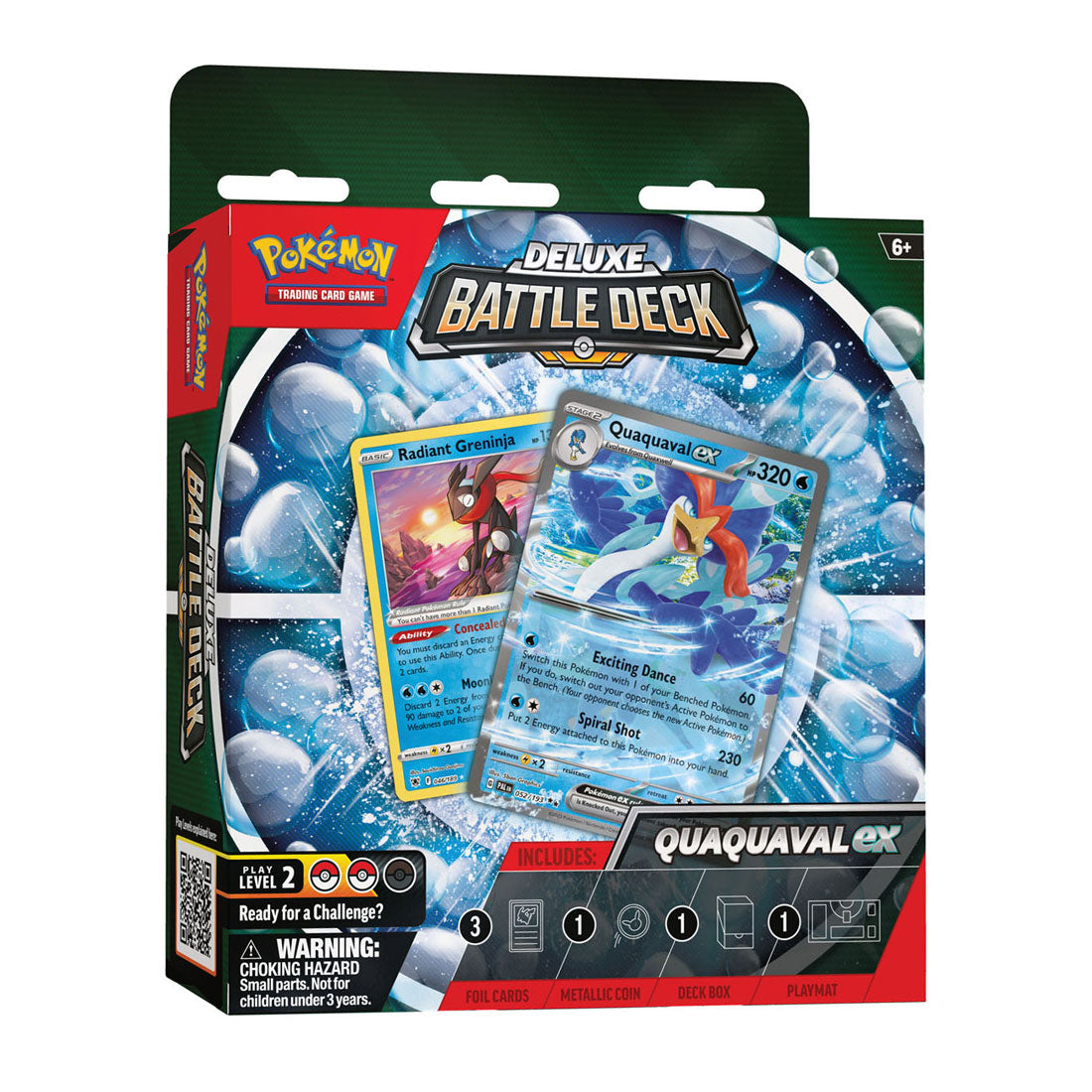Pokemon TCG Deluxe Battle Deck - Quaquaval ex