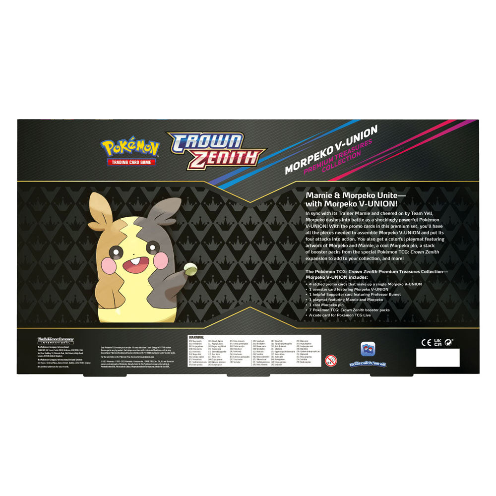 Pokémon TCG Crown Zenith Morpeko V-Union Premium Collectie