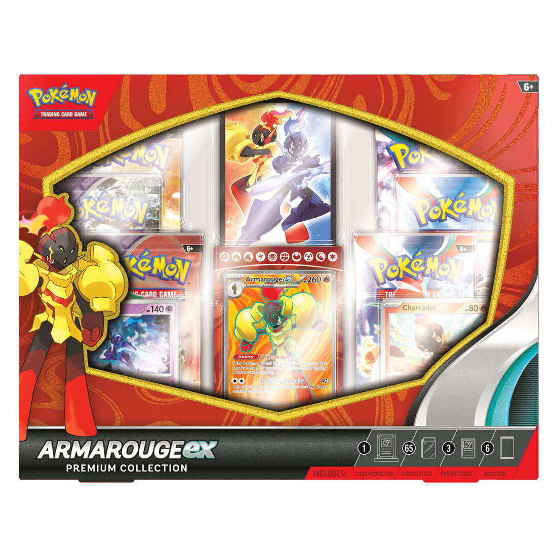 Asmodee pok tcg april ex premium collectie - armarouge ex