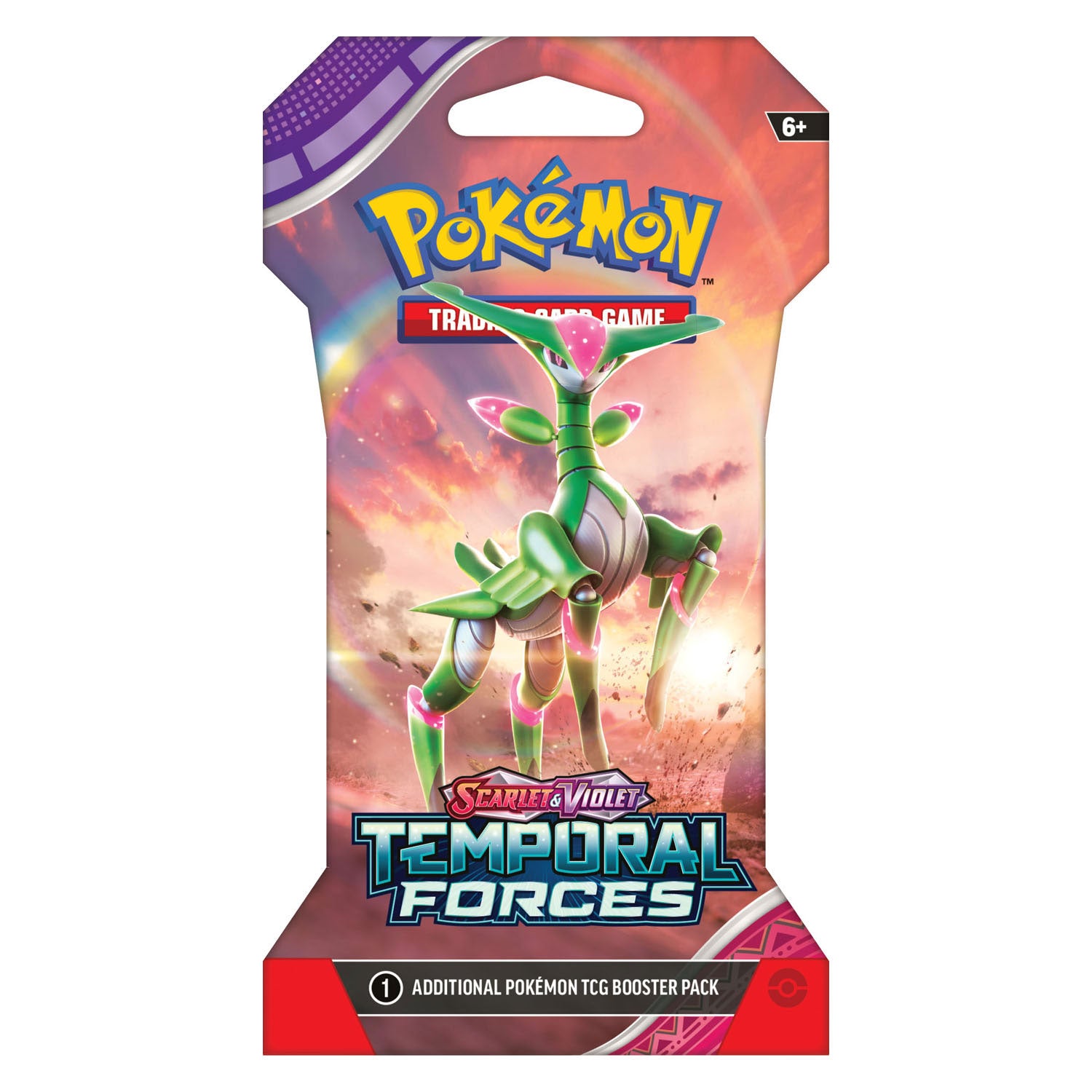 Pokémon TCG SV05 Temporal Forces Sleeved Booster
