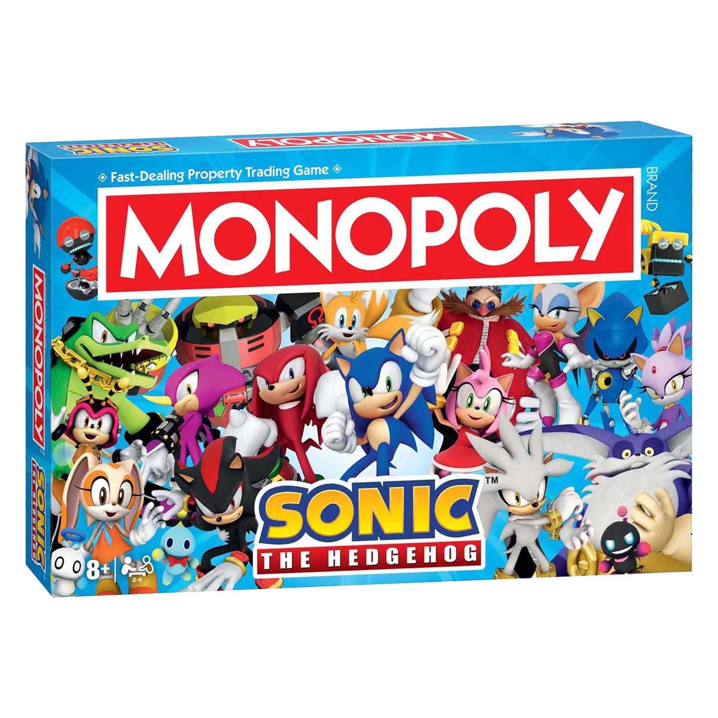 Hasbro monopoly sonic the hedgehog
