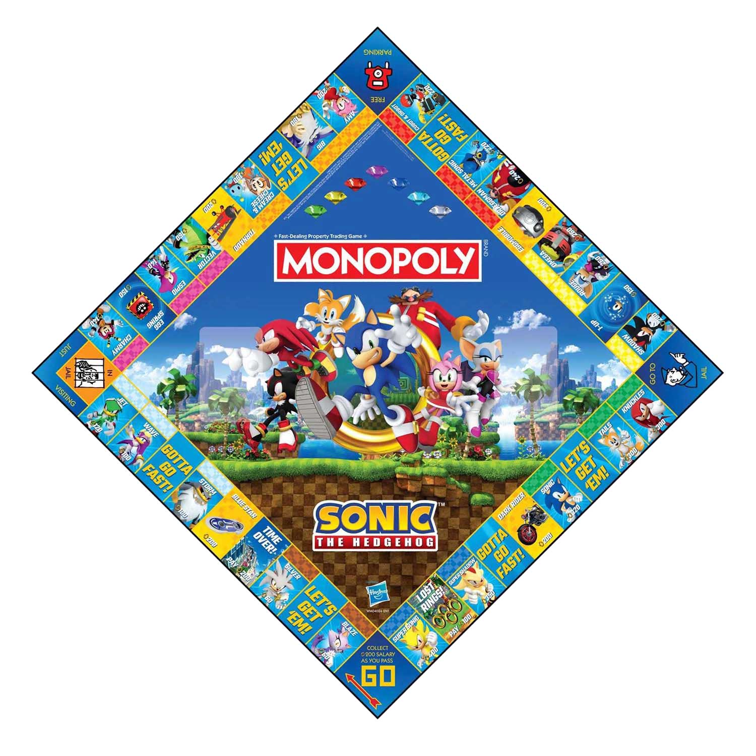 Hasbro monopoly sonic the hedgehog