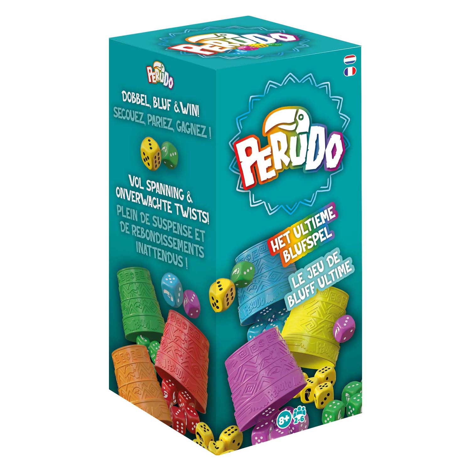 Perudo dobbelspel - 2 tot 6 spelers