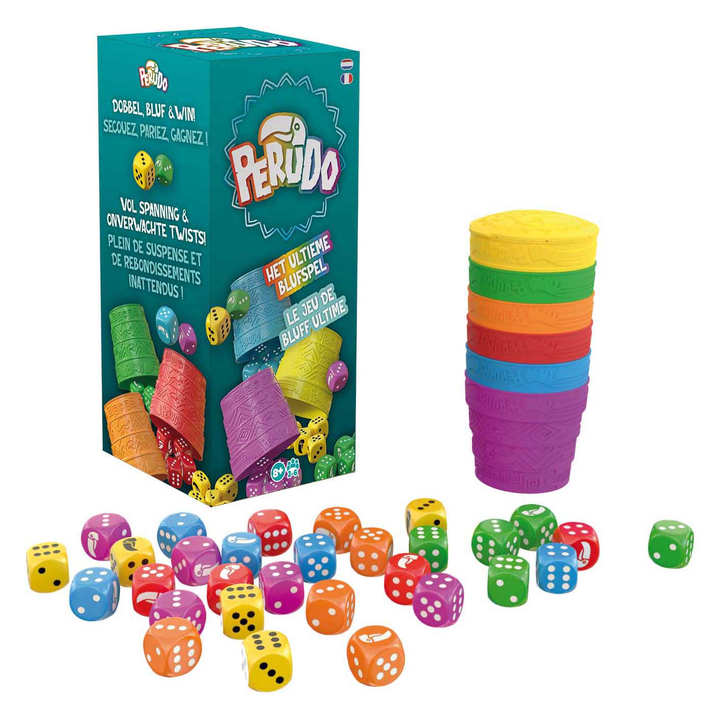 Perudo dobbelspel - 2 tot 6 spelers