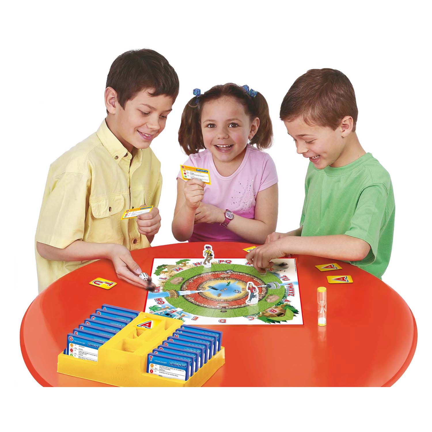 Megableu letterjacht bordspel
