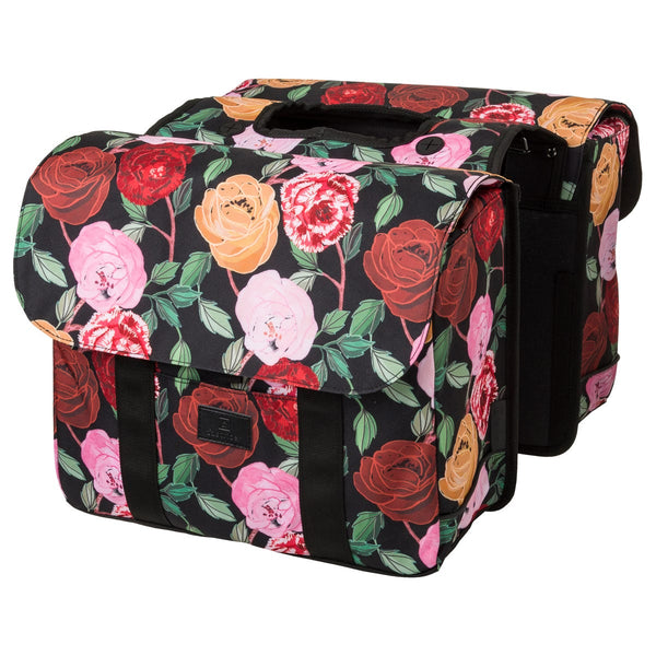 Fastrider nyla dubbele fietstas trend floral rood