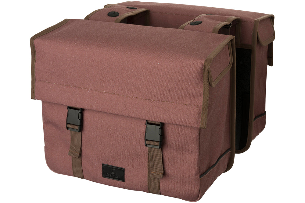 Abi fastrider celo double bicycle bag trend rose brown