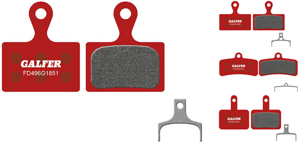 Galfer bike advanced disc pads for shimano | shimano ultegra disc road, dura ace, br-rs305 405 505 805 , xtr br-m9100