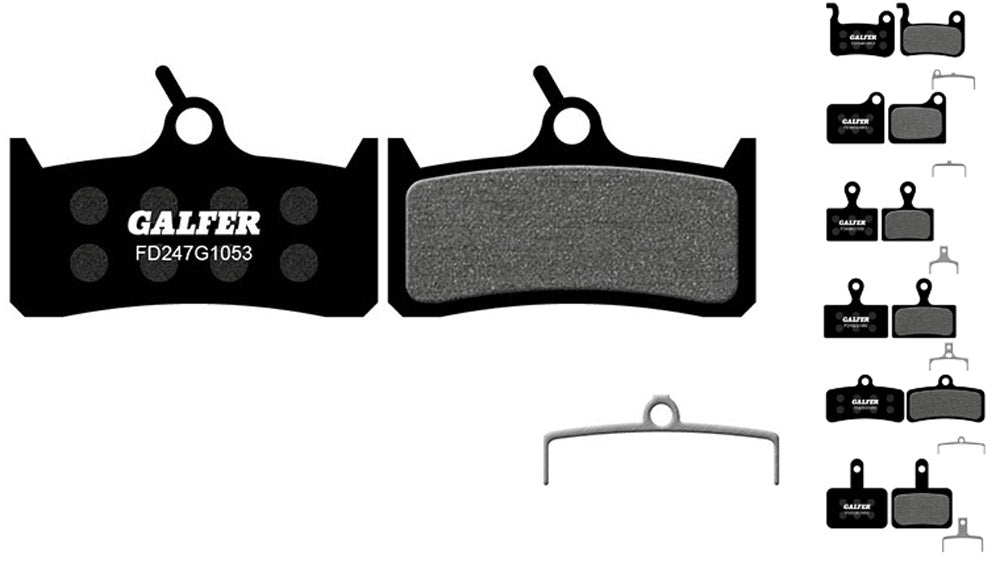 Galfer bike standard disc pads for shimano | shimano deore xt br-m755 hope mono 4