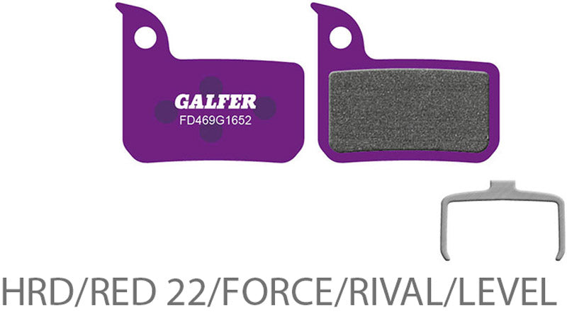 Galfer bike e-bike disc pads for sram avid | sram hrd, red 22, force, rival, level tlm ultimate (-2018)