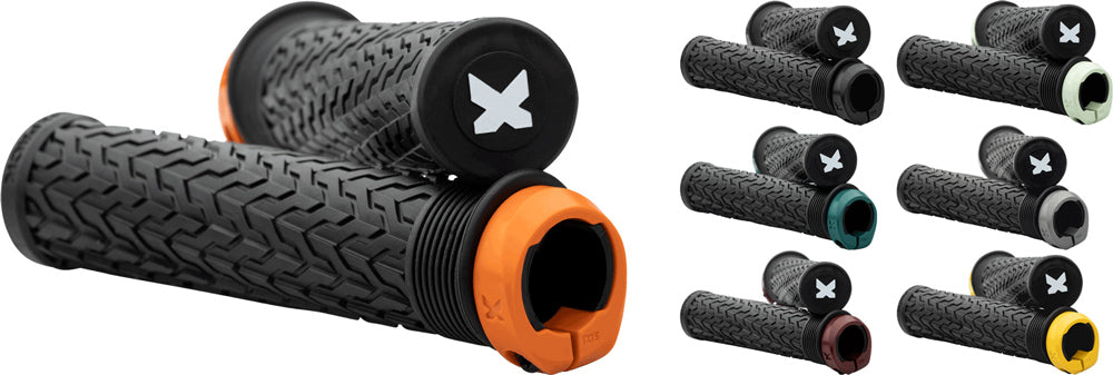 Sixpack racing s-trix pa grips | foxhunt orange