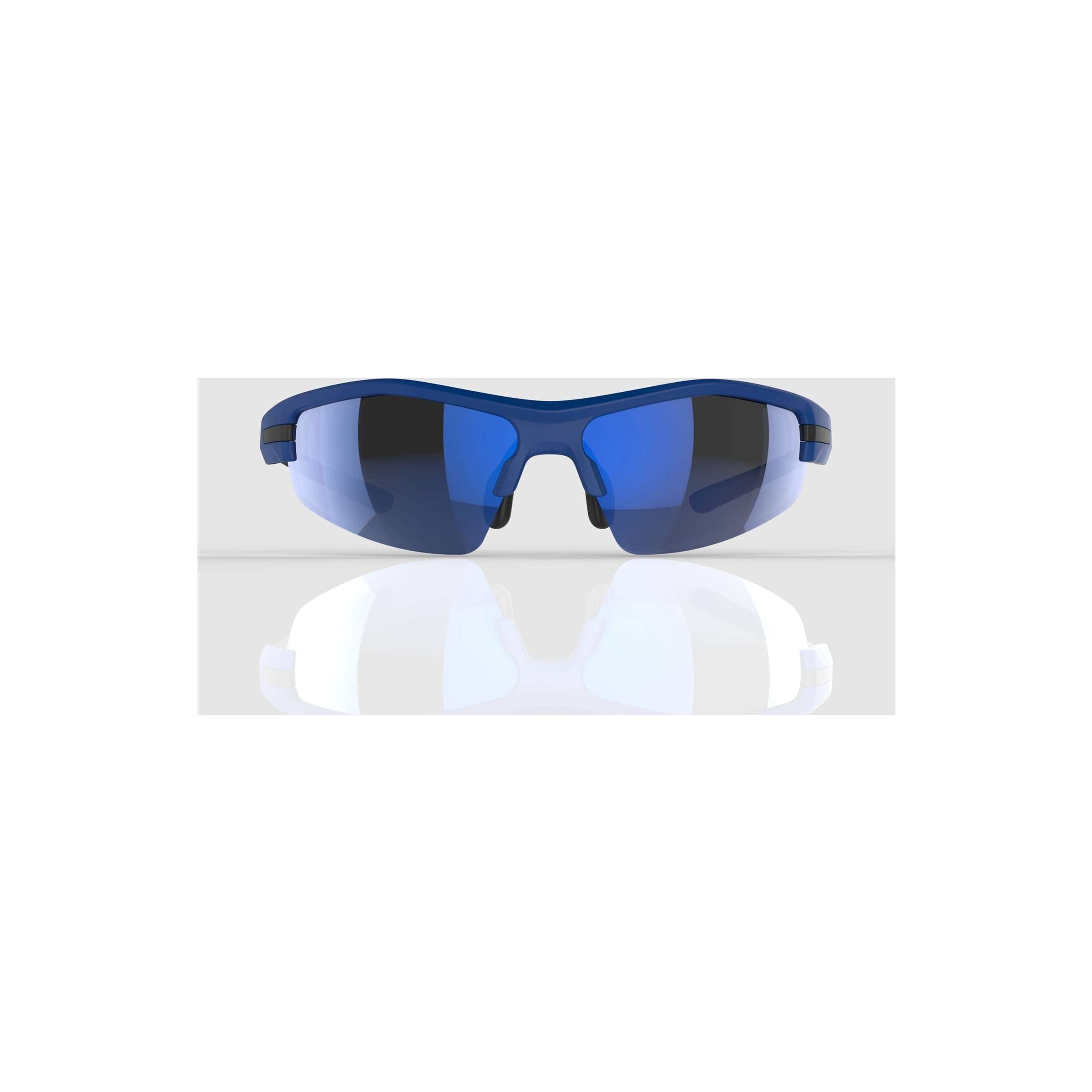 Lunettes de soleil Mirage Sport avec 3 paires de verres - bleu noir
