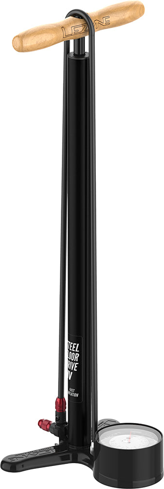 Lezyne steel hv floor drive 3.5 100psi floor pump