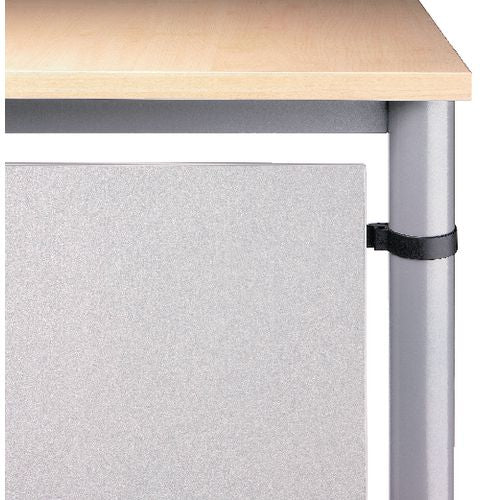 Bach achterwand hammerer vhr12 s aluminium 115x35cm zilver