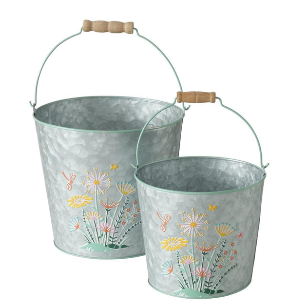 Boltze home emmer floriana set a 2st h15 20cm
