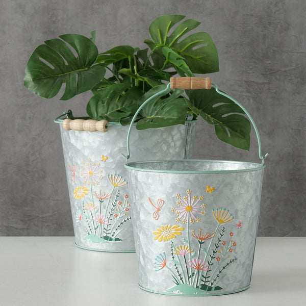 Boltze home emmer floriana set a 2st h15 20cm