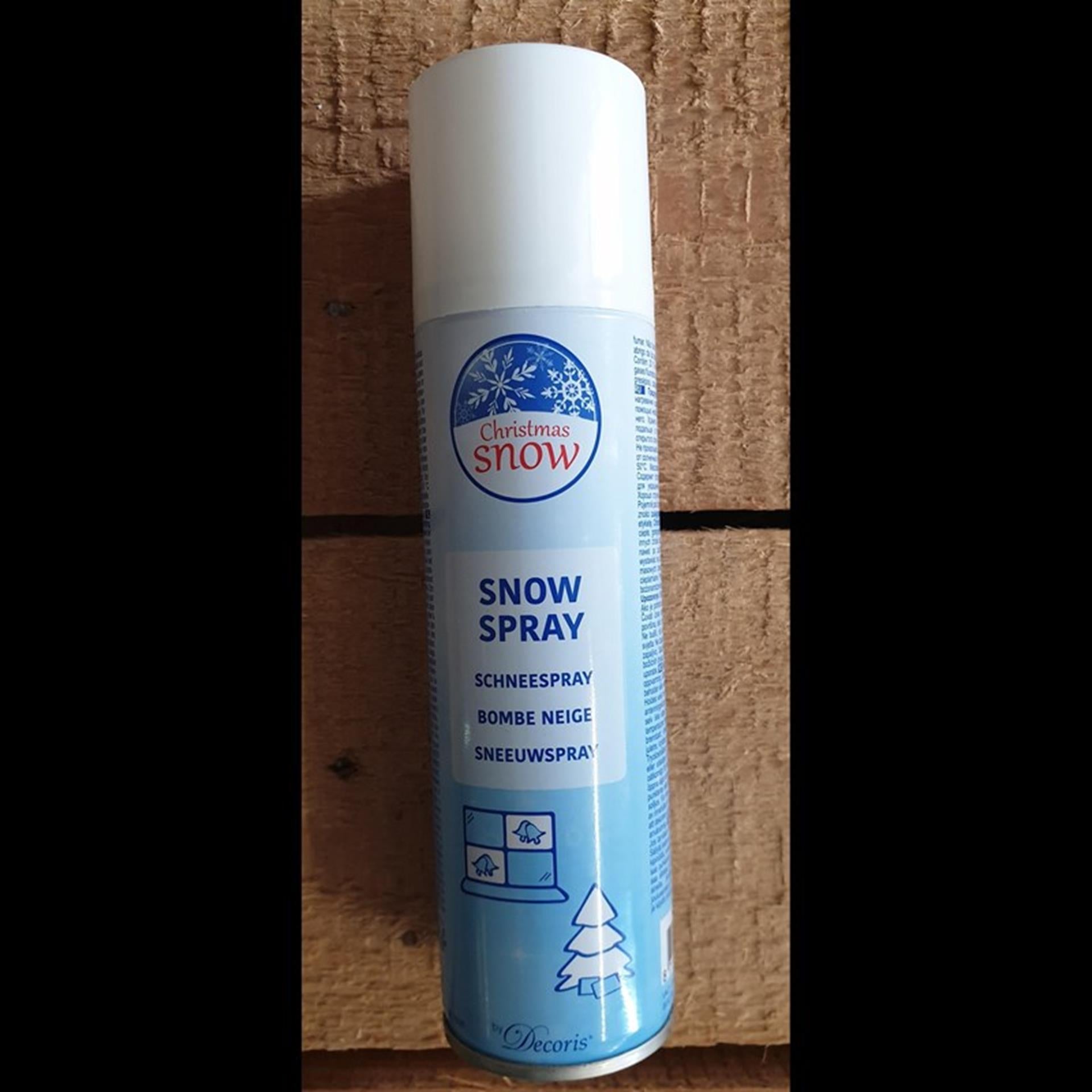 Decoris sneeuwspray spuitbus 150 ml spuitsneeuw