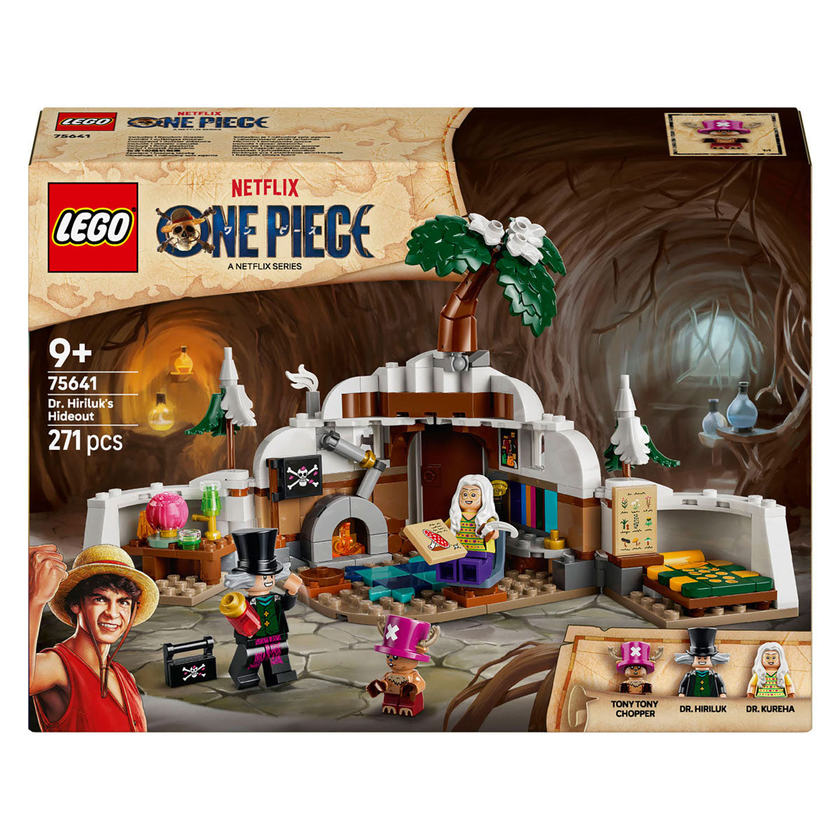 Lego one piece 75641 de schuilplaats van dr. hiriluk