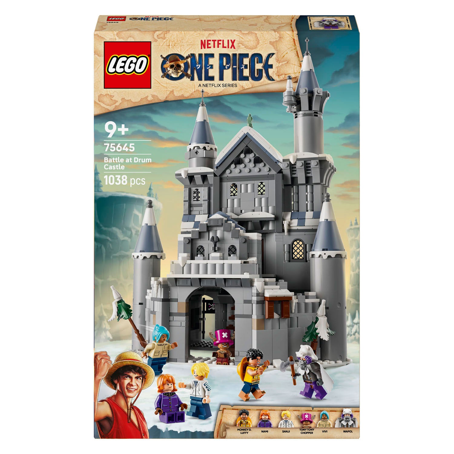 Lego one piece 75645 slag bij kasteel drum