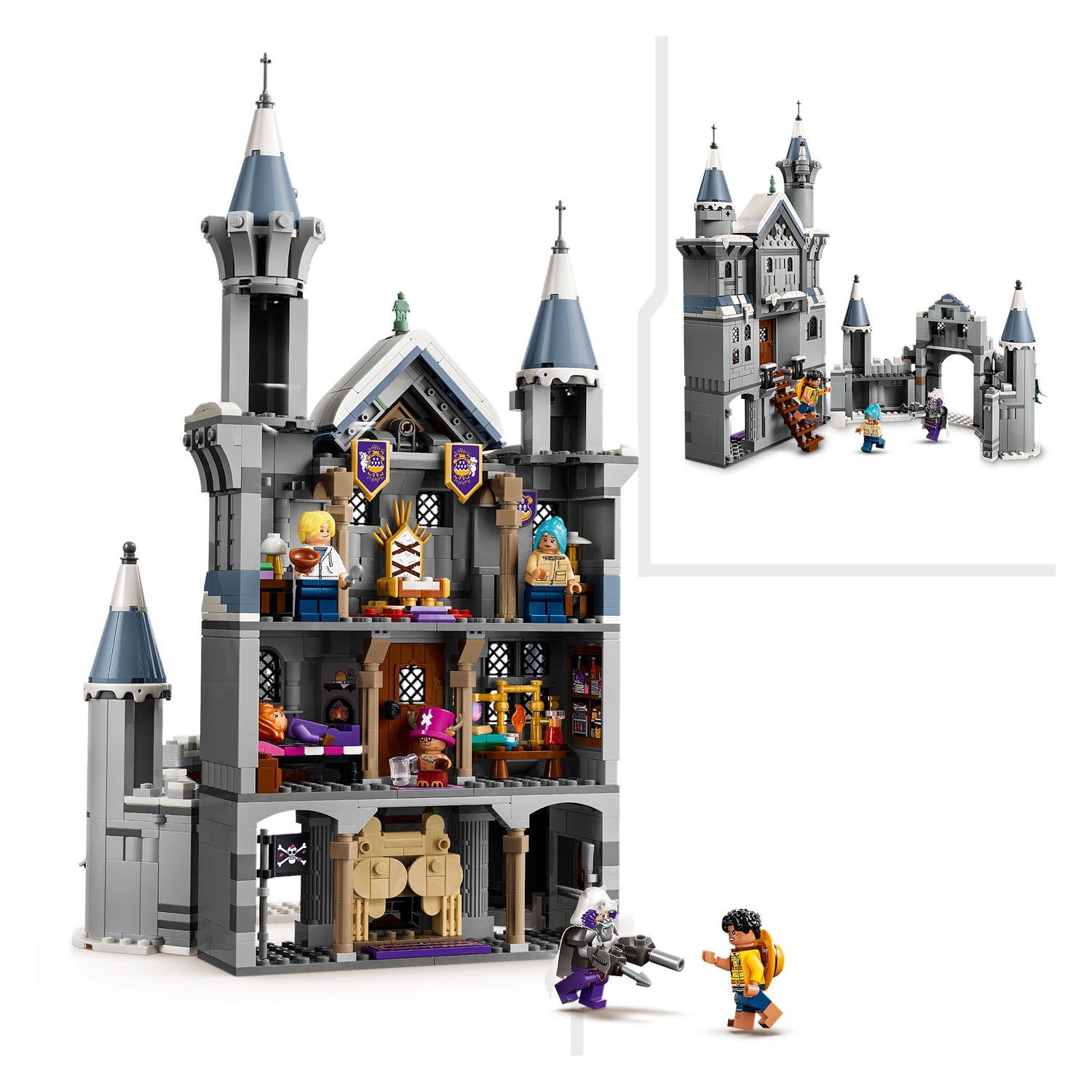 Lego one piece 75645 slag bij kasteel drum