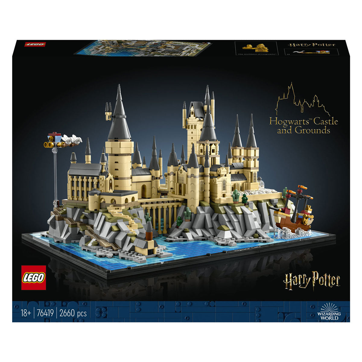 Lego 76419 harry potter kasteel zwijnstein™ en ter terrein