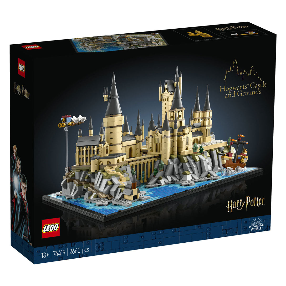 Lego 76419 harry potter kasteel zwijnstein™ en ter terrein