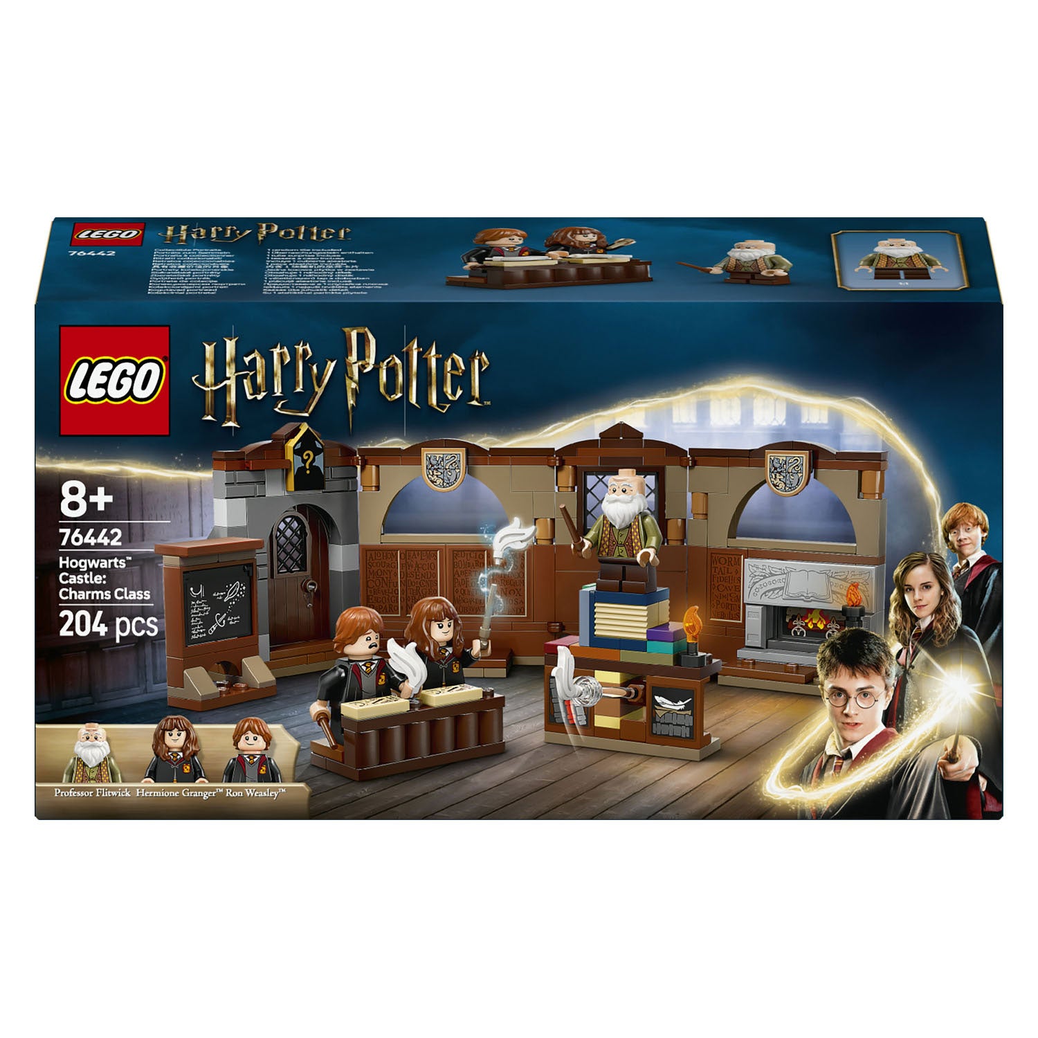 Lego 76442 harry potter kasteel zwijnstein: toverspreukenles