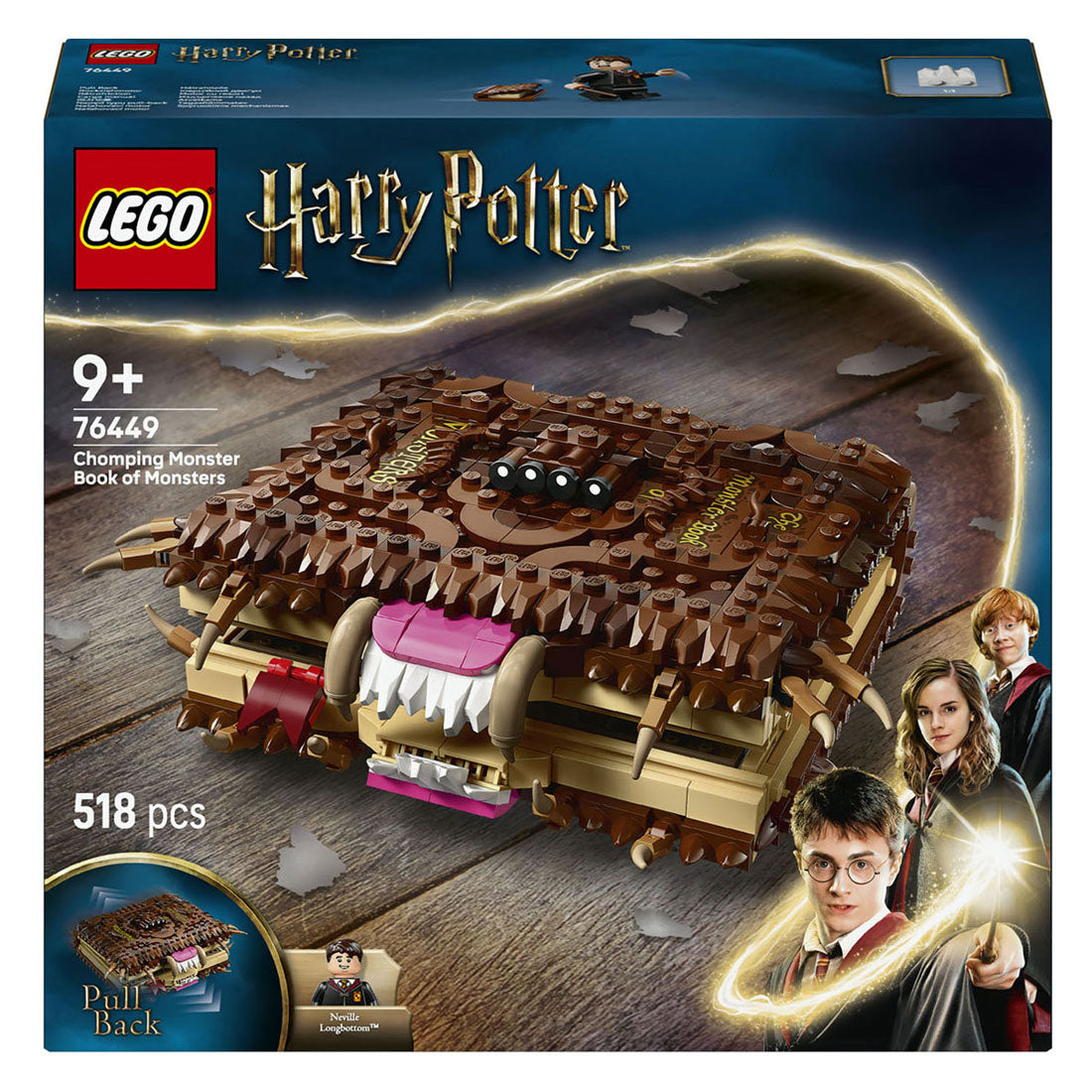 Lego harry potter het monsterlijke monsterboek speelgoed - 76449